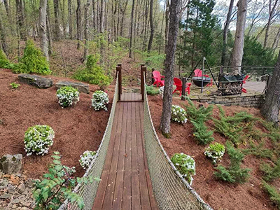 Wooded Landscaping